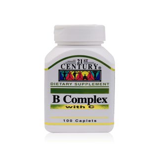 21st Century B-Complex Plus Vitamin C - 100 Tablets