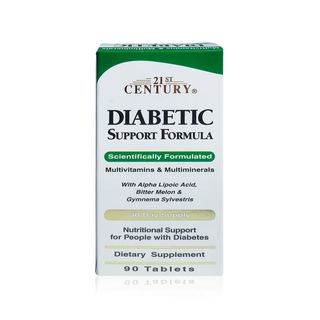 21st Century Diabetic Support Formula - 90 Tablets