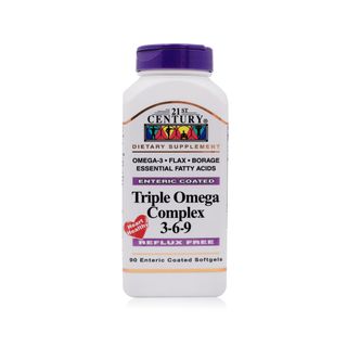 21st Century Triple Omega Complex 3-6-9 - 90 Enteric-Coated Softgels