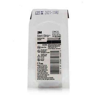 3M Steri-Strip Reinforced Adhesive Skin Closures R1542, 6 mm x 38 mm, 6 Strips