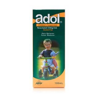 Adol Children's Paracetamol Oral Suspension 250 mg/5 ml - 100 ml