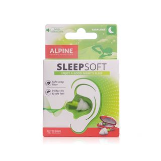 Alpine SleepSoft Reusable Filtered Sleeping Earplugs - 1 Pair