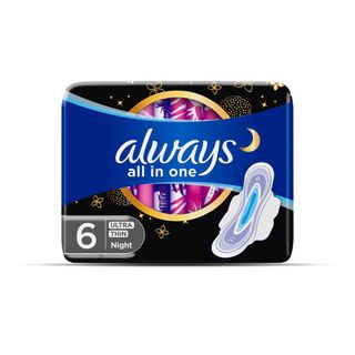 Always Diamond Ultra Extra Long Pads with Wings - 6 Pads