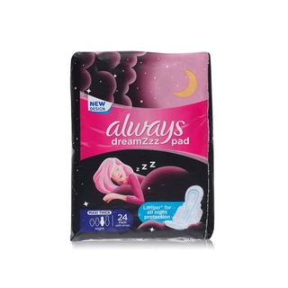 Always Cotton Soft Maxi Thick Night Pads with Wings - 24 Pads