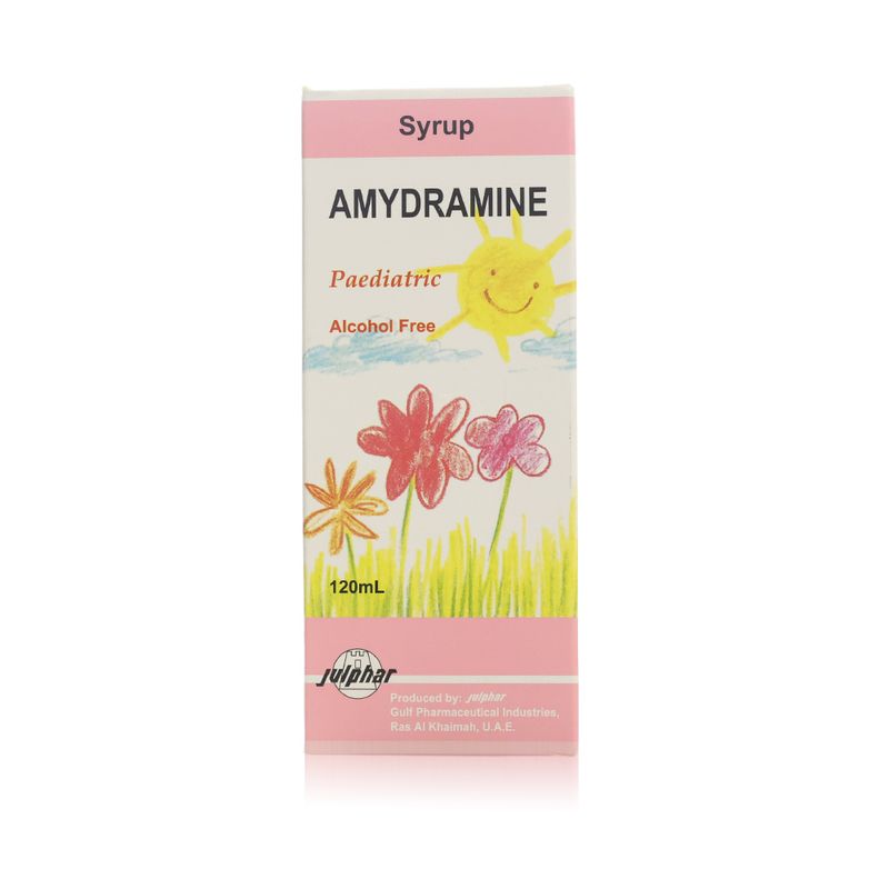 Amydramine Amydramine Paediatric Alcohol-Free Syrup - 120 ml