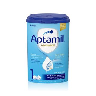 Aptamil Advance 1 Palm-Oil-Free Infant Formula 0-6 Months - 6 x 800 g