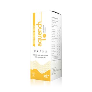 Aquench Orange Lime Electrolyte Hydration Drink - 200 ml
