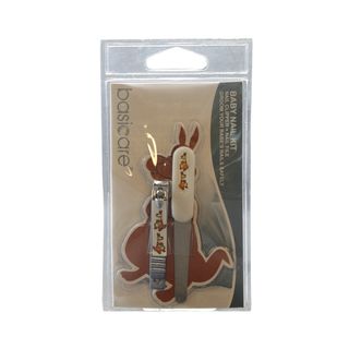 Basicare BC1074 Baby-Safe Nail File and Clipper Set - 2 Pieces