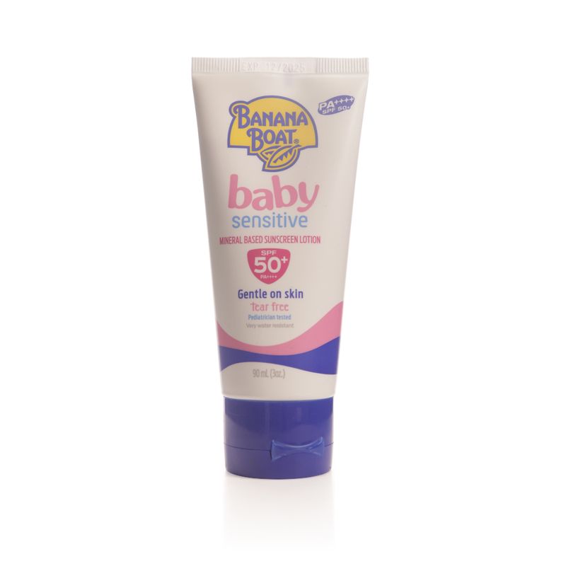 Banana Boat Baby Sensitive Mineral Sunscreen Lotion SPF 50 - 90 ml