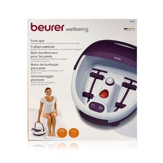 Beurer FB 21 Foot Spa with Pedicure Attachments - 1 Device