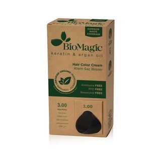 BioMagic Hair Colour Cream 3.00 Dark Brown - 1 Kit