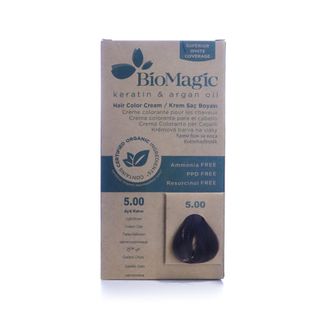 BioMagic Hair Colour Cream 5.00 Light Brown - 1 Kit