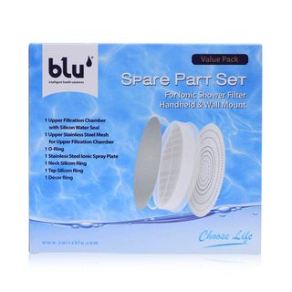 Blu Upper Chamber Spare Part Set for Ionic Handheld Shower Filter - 1 Set