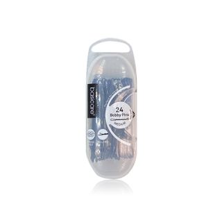 Basicare BC3731 Bobby Pins Medium Black 6.3 cm - 24 Pieces