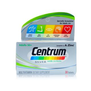 Centrum Silver Adults Multivitamin with Lutein - 30 Tablets