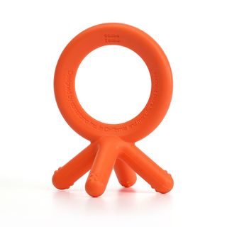 Comotomo Silicone Teether Orange 3+ Months - 1 Teether