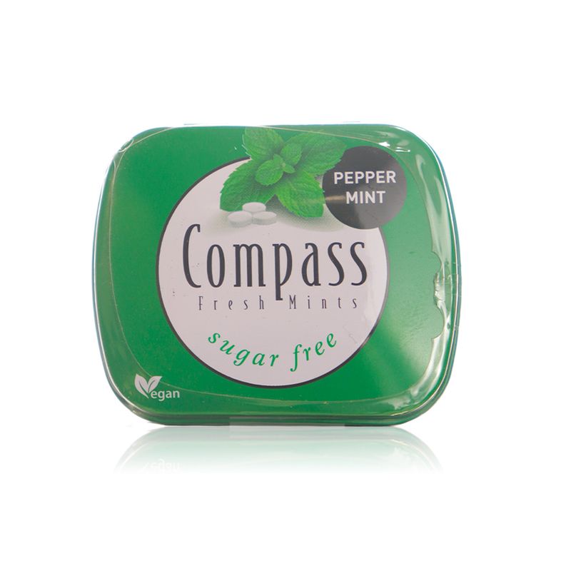 Compass Compass Mini Peppermint Sugar-Free Mints - 7 g