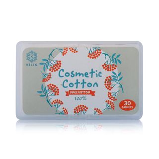 Compressed Cosmetic Cotton Wipes - 30 Wipes