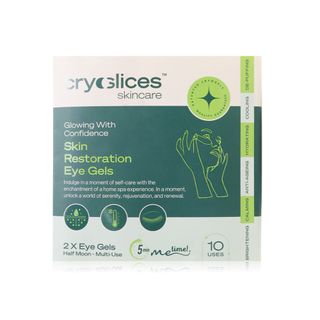CryoSlices Skincare Half-Moon CryoGel Eye Pads - 2 Pads
