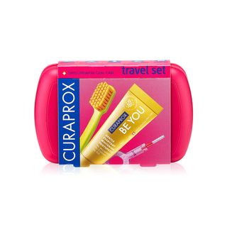 Curaprox Travel Oral Care Set Magenta - 1 Set