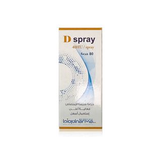 Biopharma D Spray Vitamins D3 400 IU - 15 ml (80 Doses)