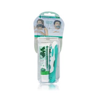 DENTISTE' Travel Kit - 20 g Toothpaste + Foldable Toothbrush