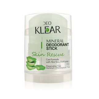 Deo Klear Skin Rescue Mineral Deodorant Stick - 70 g