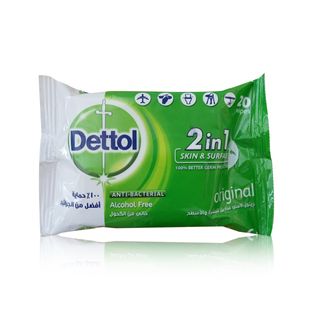 Dettol Original Antibacterial Skin Wipes RC356 - 20 Wipes