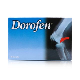 Dorofen Glucosamine Sulfate 500 mg / Ginkgo Biloba Extract 50 mg Hard Capsules - 40 Capsules