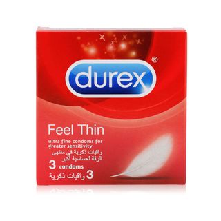 Durex Feel Thin Condoms - 3 Pack