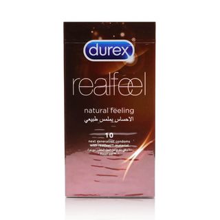 Durex Real Feel Non-Latex Condoms - 10 Condoms