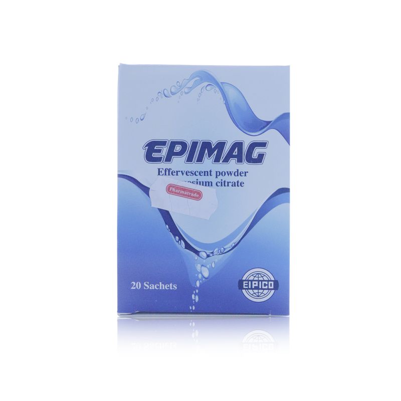 Epimag Epimag Magnesium Citrate 2.125 g Effervescent Powder - 20 Sachets