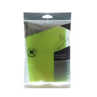 Basicare BC2334 Stretchable Exfoliating Bath Towel Green - 1 Piece
