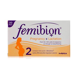 Femibion 2 Pregnancy and Lactation with Metafolin and DHA - 30 Tablets + 30 Capsules