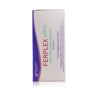 Ferplex Iron 40 mg/15 ml Oral Solution - 10 Vials x 15 ml