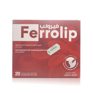 Ferrolip 30 mg Orodispersible Iron Powder - 20 Sachets