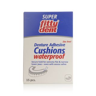 Fittydent Super Denture Adhesive Cushions, 15