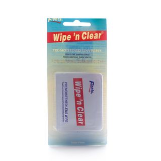 Flents Wipe 'N Clear Pre-Moistened Lens Wipes - 20 Wipes