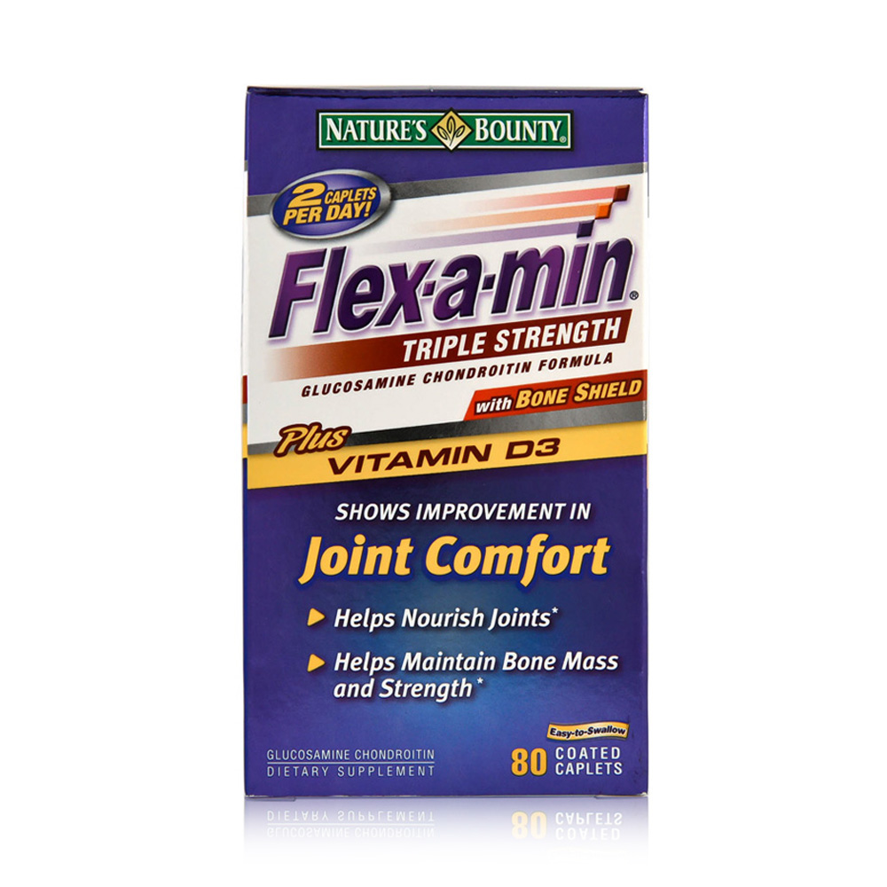 Nature's Bounty Flex-a-min product selection