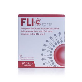 Flic Forte Liposomal Iron Oral Powder Sticks - 20 Sticks