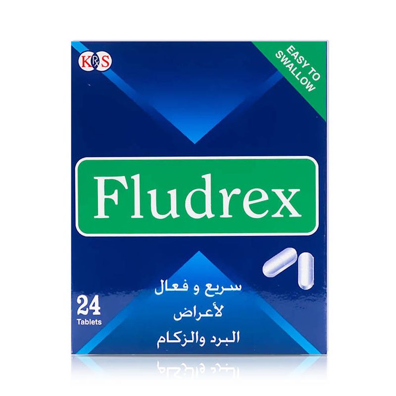 Fludrex Fludrex Cold & Flu Tablets - 24 Tablets