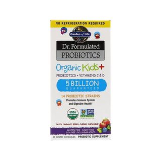 Garden of Life Dr. Formulated Probiotics Organic Kids+ - 30 Chewables