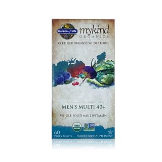 Garden of Life mykind Organics Men's Multi 40+ - 60 Vegan Tablets