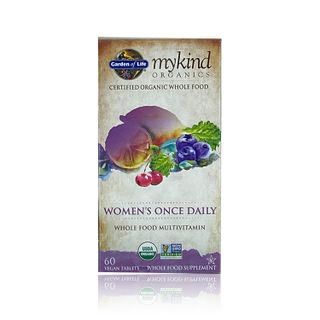 Garden of Life mykind Organics Women's Once Daily Multivitamin - 60 Vegan Tablets