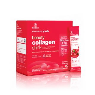 Gardeno Eternal Youth Marine Collagen Cranberry Drink Mix - 20 Sachets