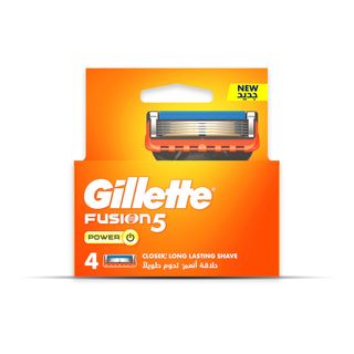 Gillette Fusion5 Power Razor Blade Refill Cartridges - 4 Cartridges