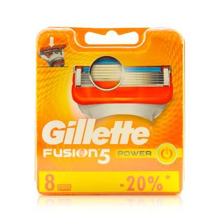 Gillette Fusion5 Power Razor Blade Refill Cartridges - 8 Cartridges