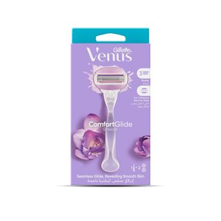 Gillette Venus ComfortGlide Breeze Razor Handle with 2 Refill Cartridges