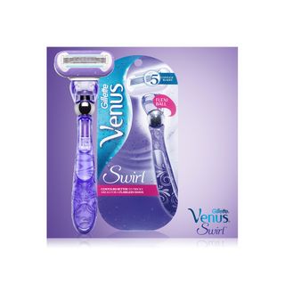 Gillette Venus Swirl 5-Blade Replacement Razor Cartridges - 4 Cartridges