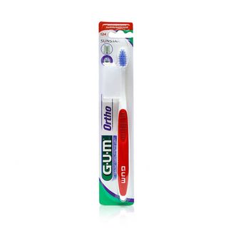 GUM Orthodontic 124 V-Trim Toothbrush - 1 Piece